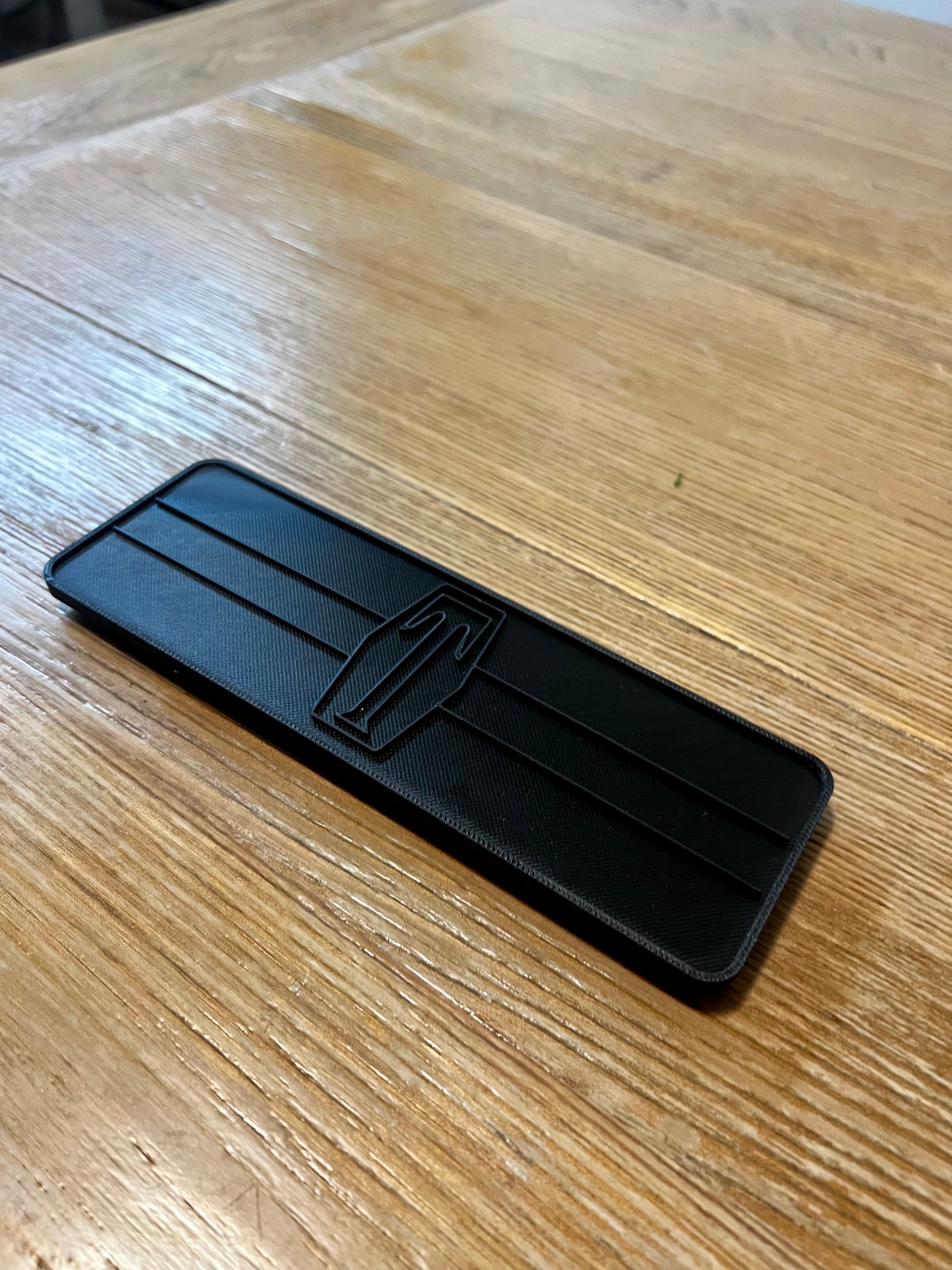 Land Cruiser Radio trim not attached to car angled view