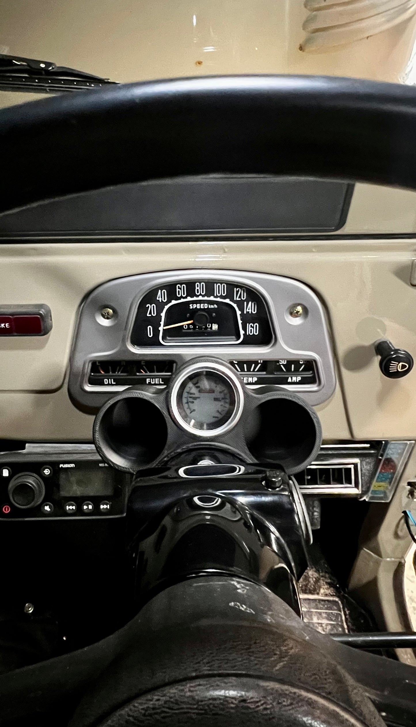 40 Series Land Cruiser Gauge Pods