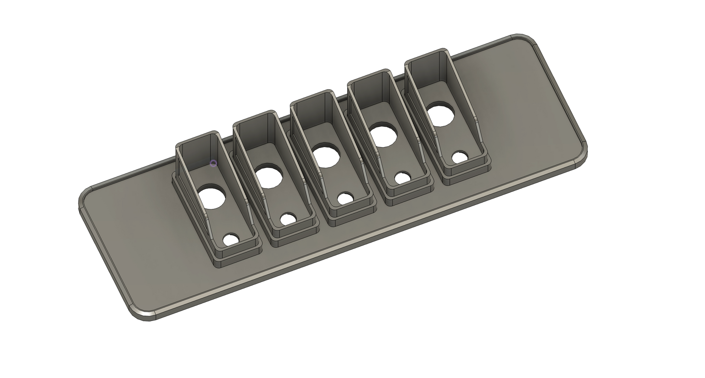 40 Series Land Cruiser Radio blank plate