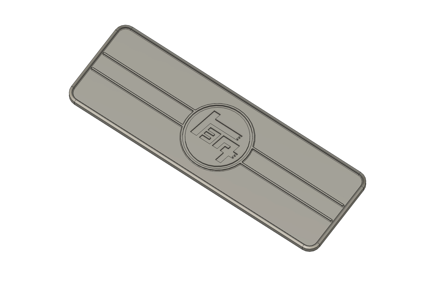 40 Series Land Cruiser Radio blank plate