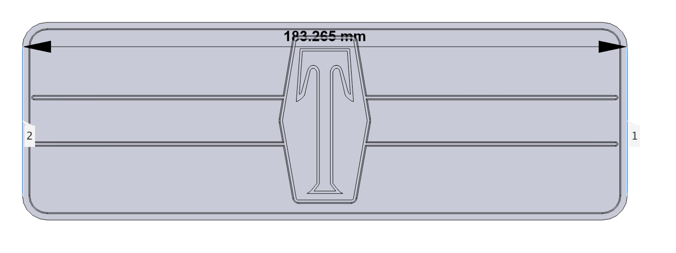 40 Series Land Cruiser Radio blank plate