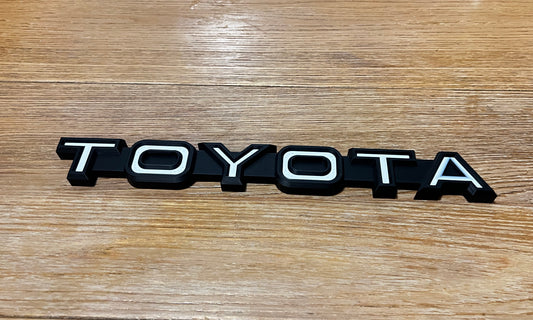 40 Series Custom Toyota Grill Badges